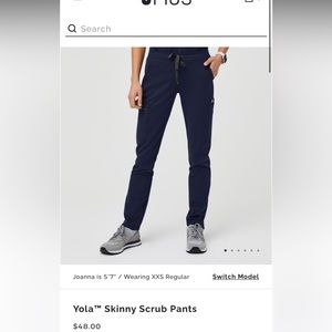 Brand new never worn figs scrub pants